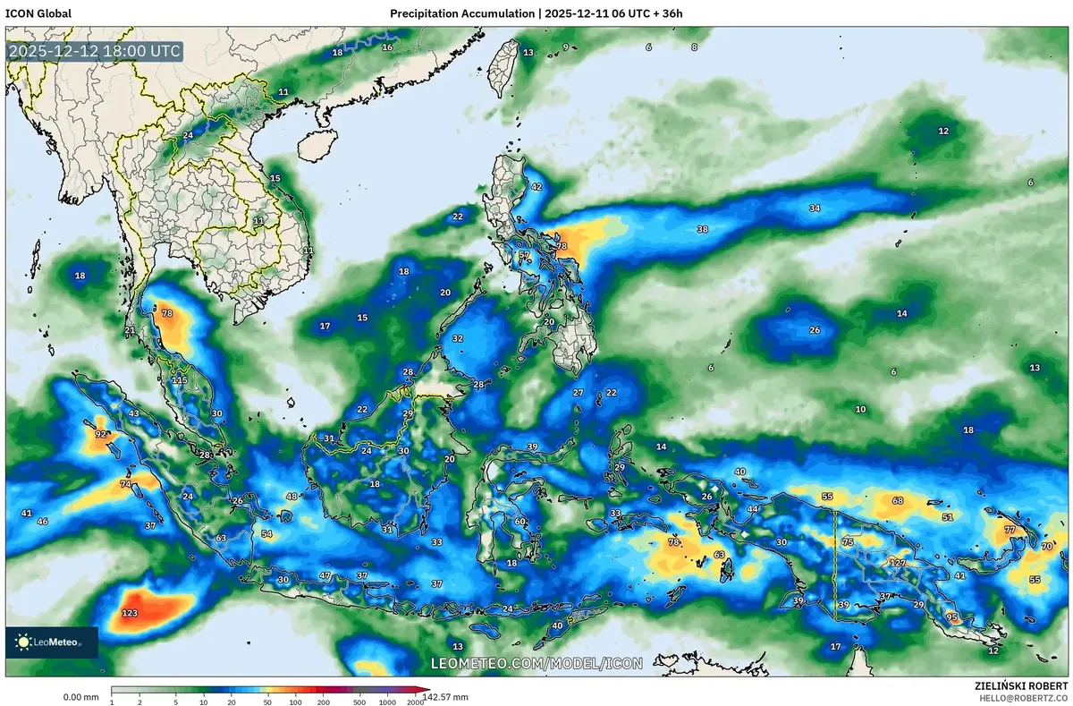 2025-12-11 Heavy Rainfall Warning – Intense Storms & Flood Risk Across Indonesia