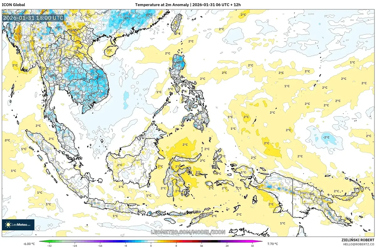 Anomali Suhu di Jakarta pada 1 Februari 2026