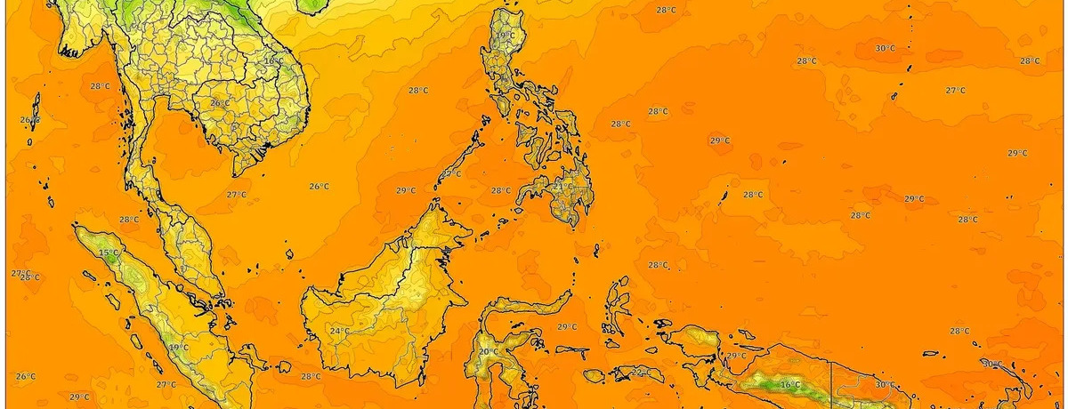 Gelombang Panas Terik Menerpa Asia Tenggara pada 14 Desember 2025