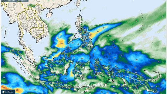 Indonesia Dihimpit Panas Lembap pada 5 Januari 2026 – Hujan dan Guntur Sore Hari