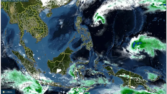 20 Januari 2026 Berawan Luas: Hujan Tersebar dan Hujan Lebat – Hari Gerah Menjelang!