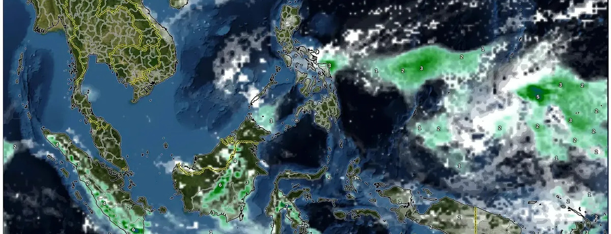 1 Februari 2026 Surga Hangat dan Lembap: Hujan Tersebar dan Suhu Tertinggi 32°C di Kota-Kota Besar