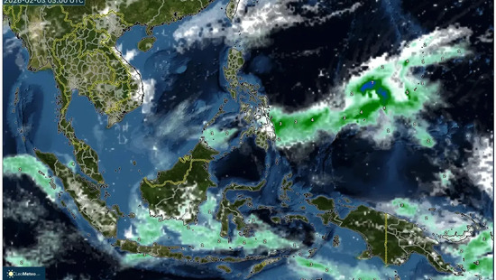 3 Februari 2026 Hangat Tropis: Suhu Puncak 29°C dengan Hujan Lokal dan Udara Pengap