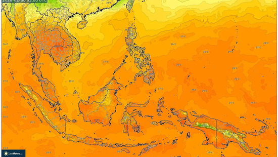 Jangan Susun Rencana Akhir Pekan Sebelum Baca Ini! 6–8 Februari 2026 Gelombang Hangat Tropis: Puncak 34°C, Langit Kering & Angin Sepoi