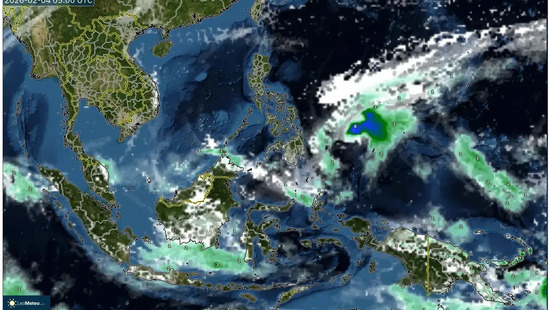 4 Februari 2026 Lonjakan Panas Tropis: Puncak 32°C, Udara Pengap & Hujan Ringan Tersebar