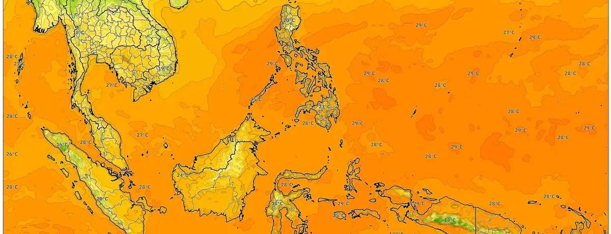 Badai Lebat dan Angin 80 km/jam Terjang Indonesia – Gelombang Panas Diprakirakan pada 12 Desember 2025