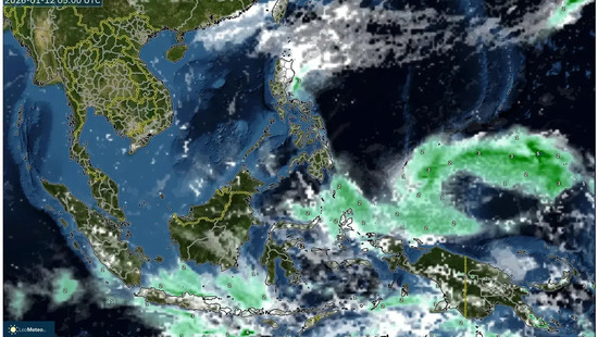 12 Januari 2026 Hujan Lembap: Suhu Menyentuh 31°C dengan Hujan Tersebar – Lega karena Hujan atau Gerah Lengket?