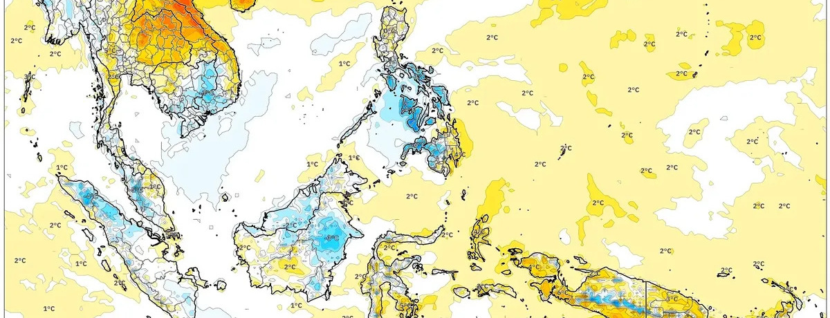 Ketidaknyamanan panas ringan mungkin terasa di siang lembap. Hangat tropis menyentuh awal 30-an °C dengan cuaca kering dan awan berubah-ubah — Jumat, 6 Februari 2026 besok